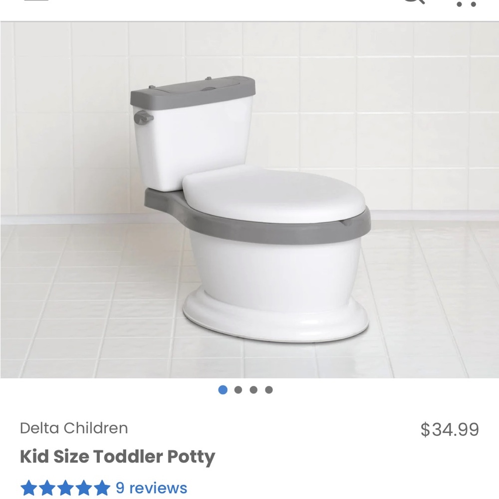 Brand new delta toddler potty